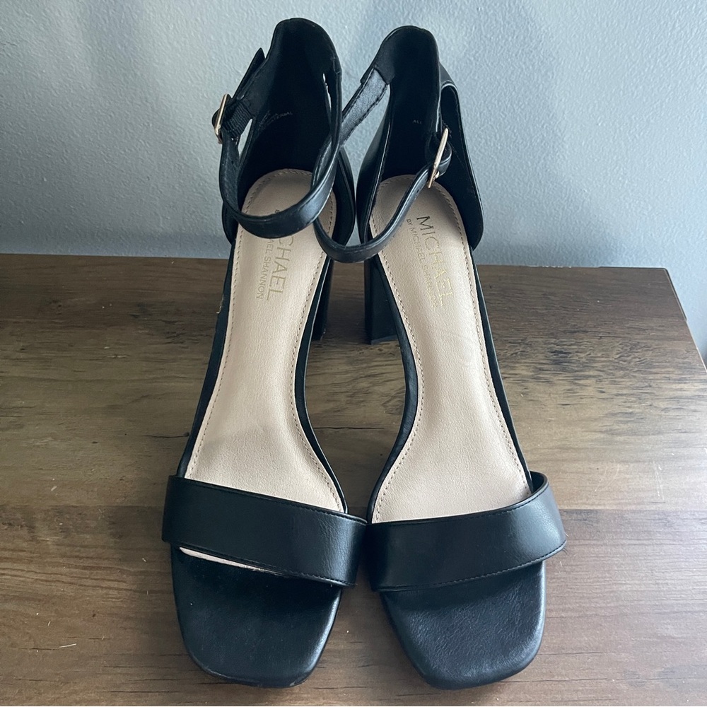 MICHAEL BY MICHAEL SHANNON WOMENS STELLA SANDAL HEELS SHOES